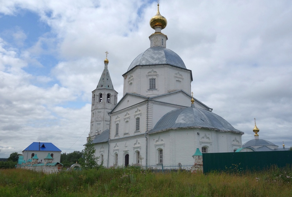 Село санино суздальский. Санино монастырь Суздаль. Храм в Санино Владимирская область.