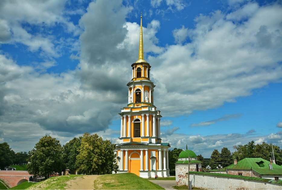 Рязанский Кремль Успенский собор осень