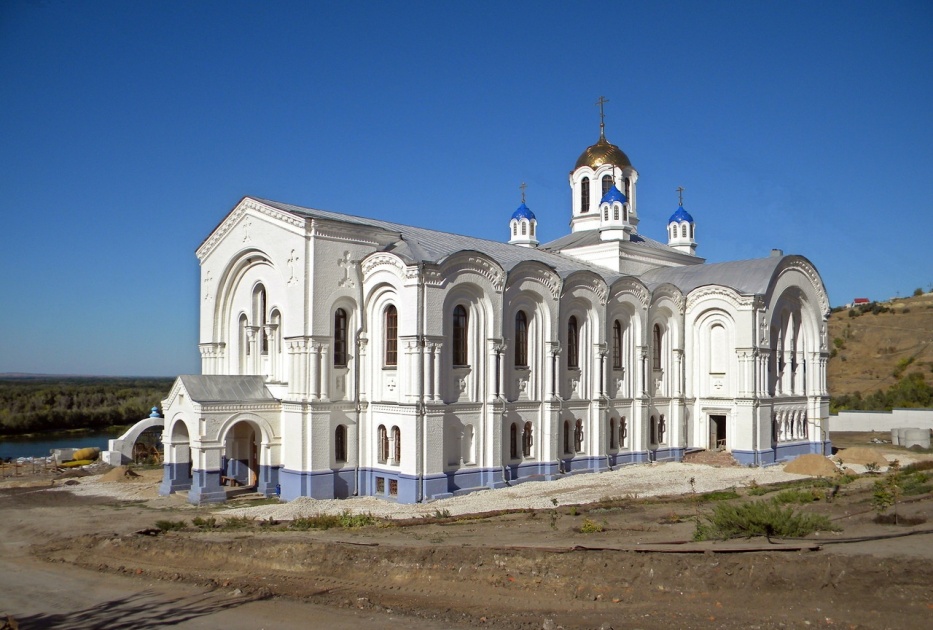 Волгоградская область серафимовичский. Храм Казанской Божией матери Серафимович. Храм Казанской иконы Усть Медведицкий монастырь. Серафимович район Волгоградская область Серафимовичский. Собор Казанский город Серафимович.