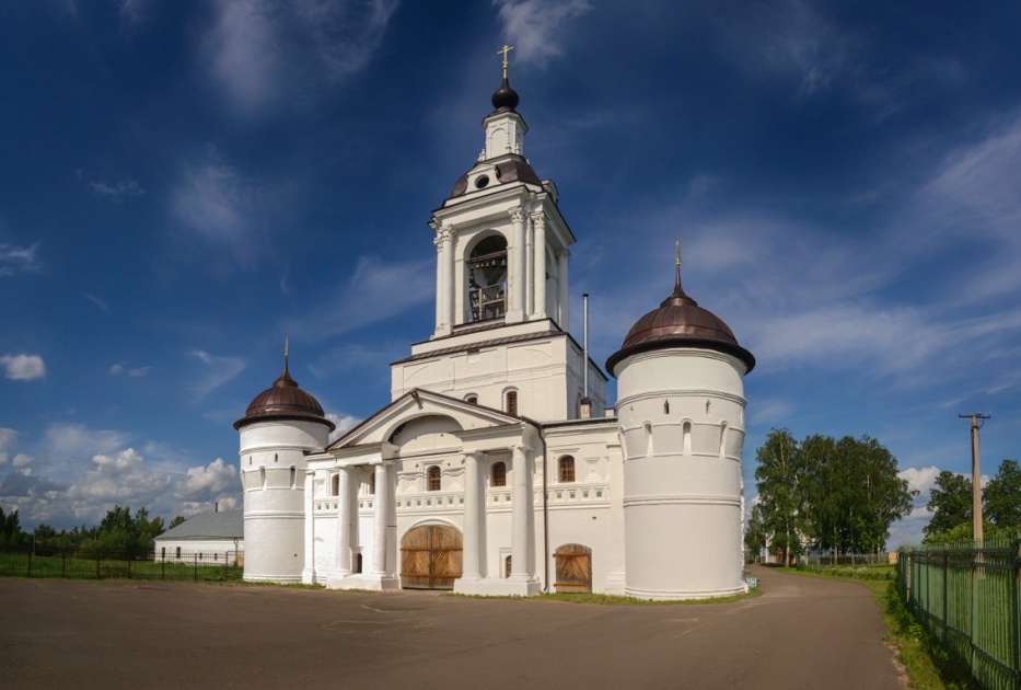 Богоявленский женский монастырь сверху