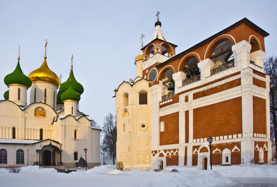 Главный монастырь россии золотого кольца. Спасоефимрвский монастырь Суздаль. Спасо-Евфимиев монастырь зимой.