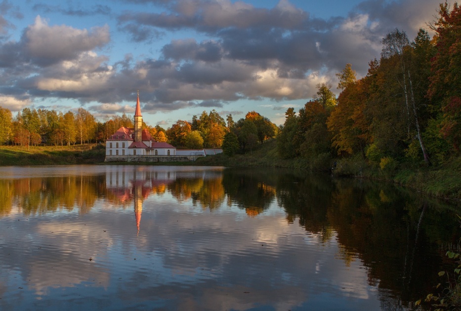 Покровский собор Гатчина осень