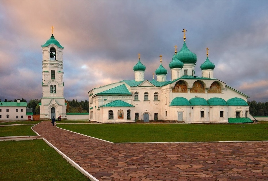 Александро Свирский монастырь зима