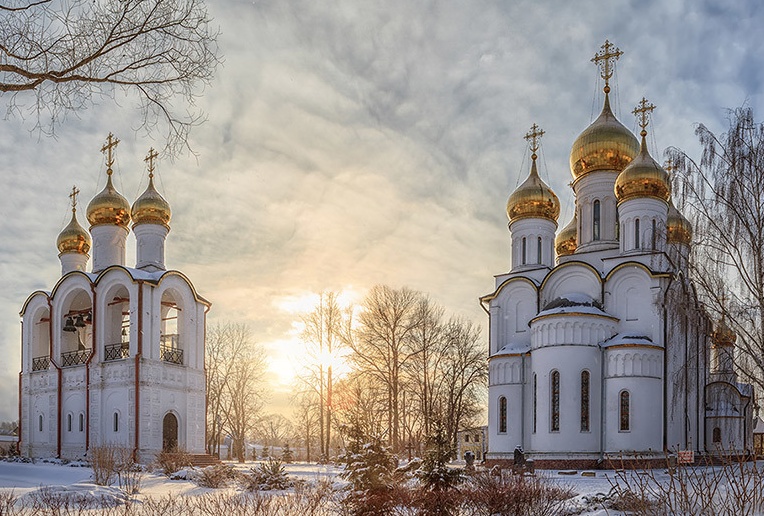 Переславль Залесский Никольский монастырь зимой