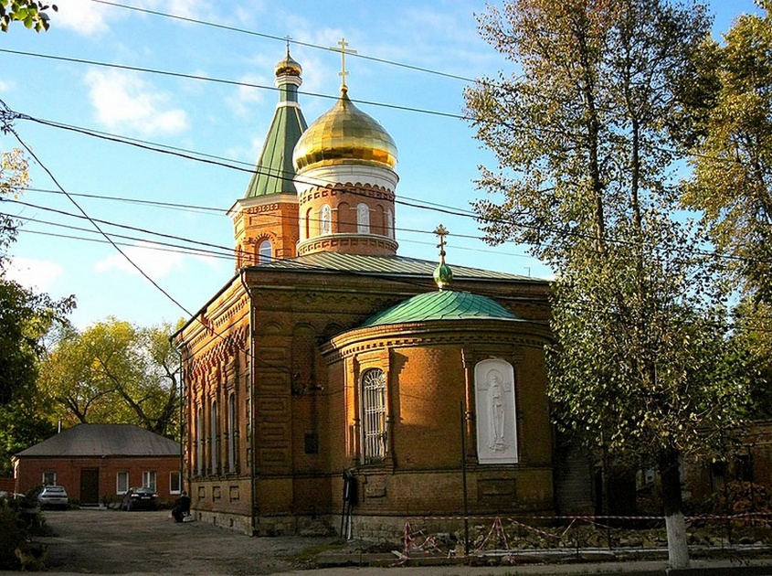 Подземный храм преподобного серафима саровского тула