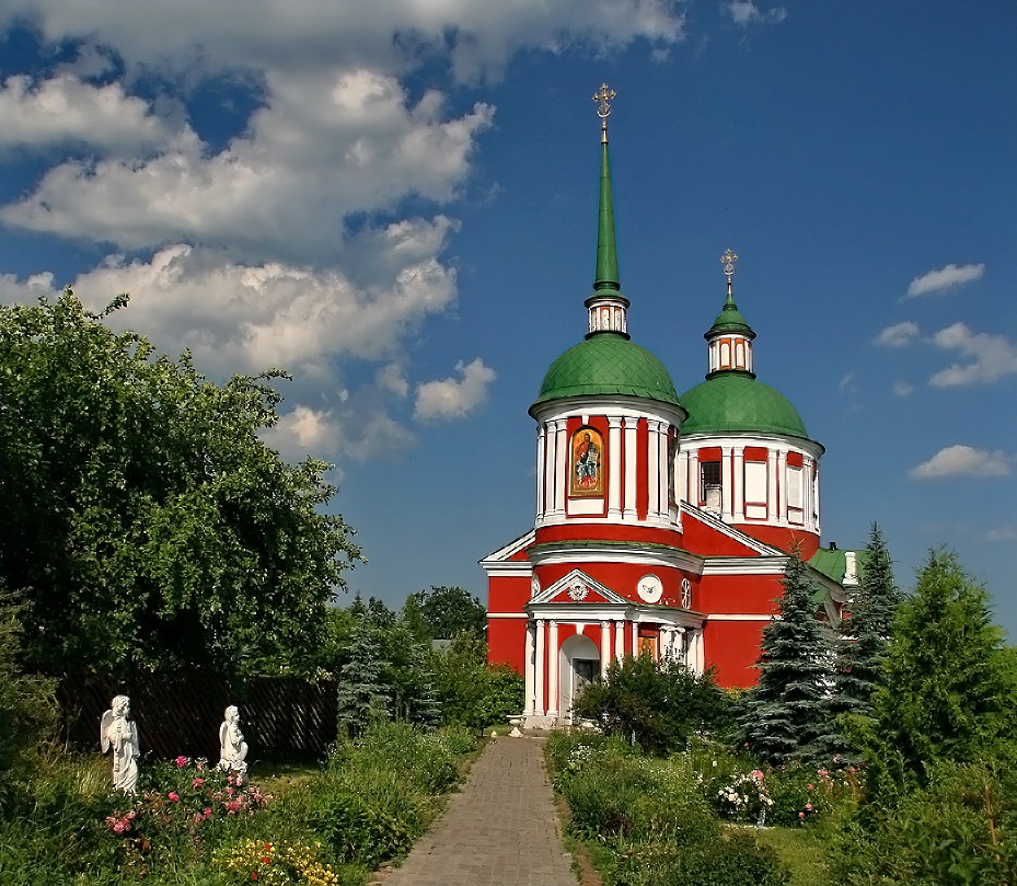 Храм Сошествия Святого Духа на апостолов. Богородицкая Площанская пустынь —  Дороги России